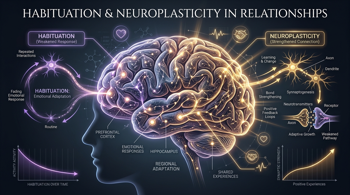 Habituação e Neuroplasticidade nos Relacionamentos